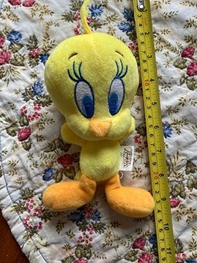 Warner Bros. Tweety Plush in Yellow and Orange - Small Toy